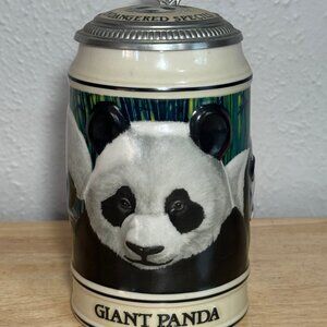 Budweiser Endangered Species Panda Beer Stein